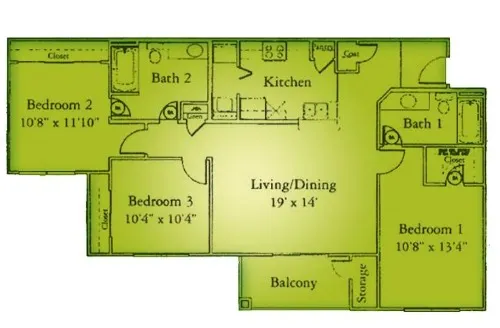 Mayfield Park floor plan 4