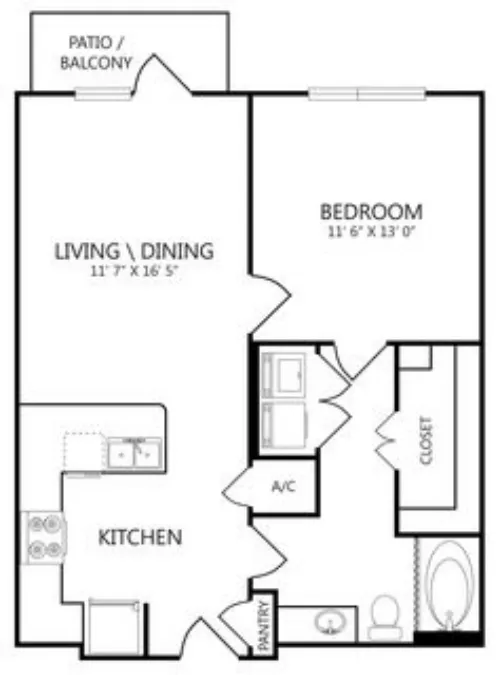Millennium Place Denton FloorPlan 2