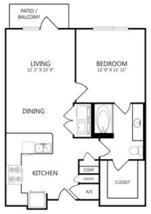 Millennium Place Denton FloorPlan 3