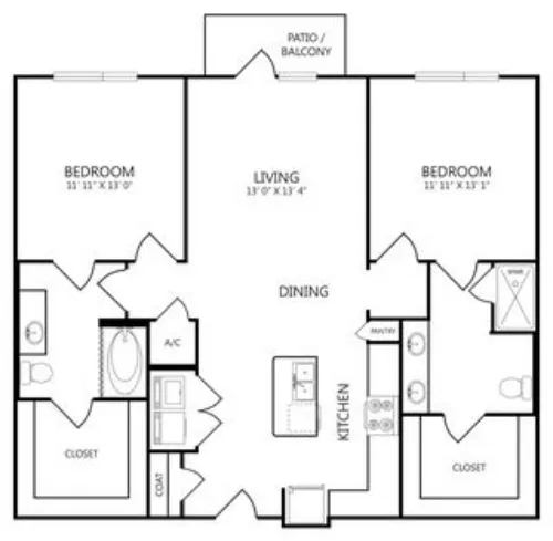 Millennium Place Denton FloorPlan 4