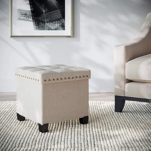 Nathan James Payton Storage Ottoman