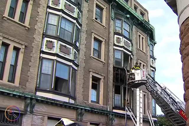 New London Apartment Fire - 4 Hospitalized, 50 Displaced