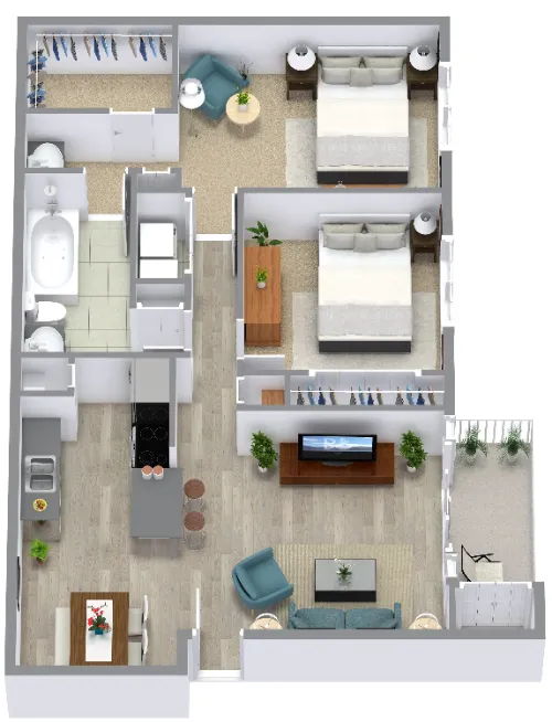 Oak Meadows Denton FloorPlan 4