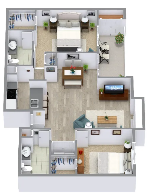 Oak Meadows Denton FloorPlan 6
