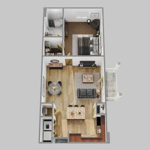 Oak View White Settlement Floorplan 3