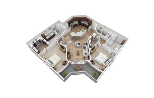 Overture Flower Mound Floorplan 12