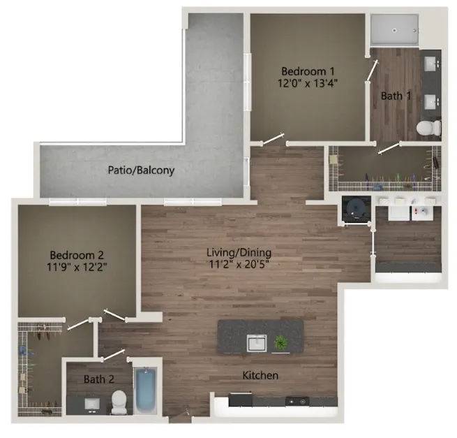 Overture River District Fort Worth Apartment Photo 8
