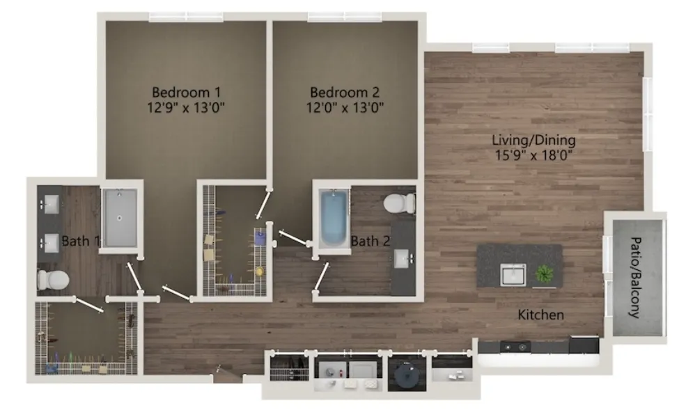 Overture River District Fort Worth Apartment Photo 9