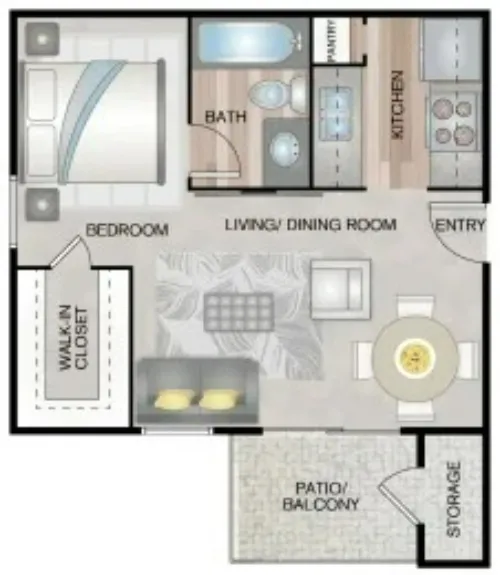 Paces Crossing Denton FloorPlan 1