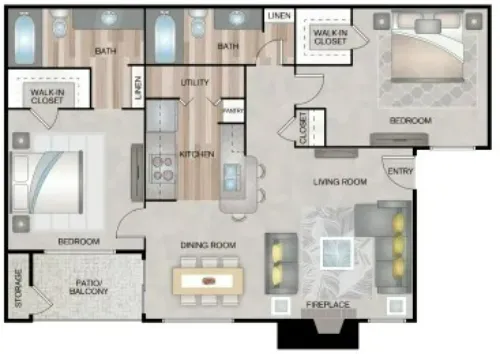 Paces Crossing Denton FloorPlan 7