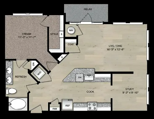 Paloma Village Fort Worth FloorPlan 11