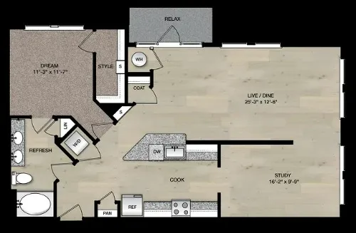 Paloma Village Fort Worth FloorPlan 12
