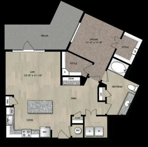 Paloma Village Fort Worth FloorPlan 13