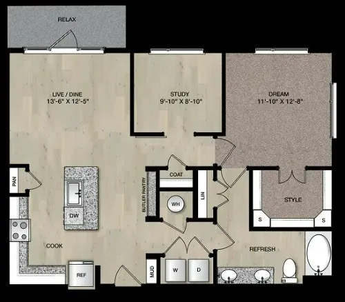 Paloma Village Fort Worth FloorPlan 16