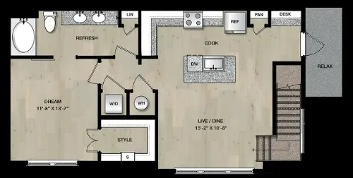 Paloma Village Fort Worth FloorPlan 17