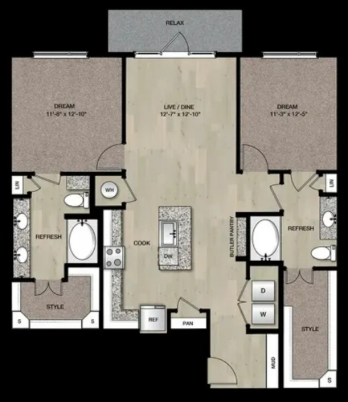 Paloma Village Fort Worth FloorPlan 19