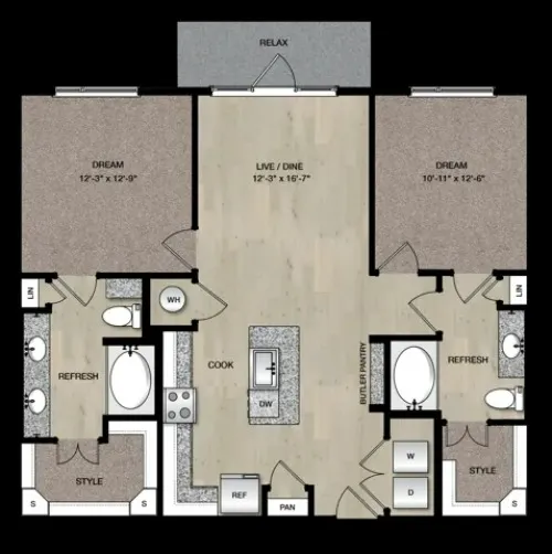 Paloma Village Fort Worth FloorPlan 24