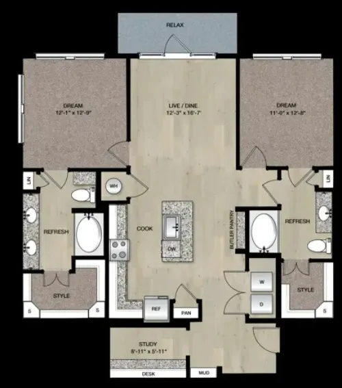 Paloma Village Fort Worth FloorPlan 26