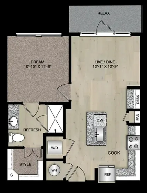 Paloma Village Fort Worth FloorPlan 3