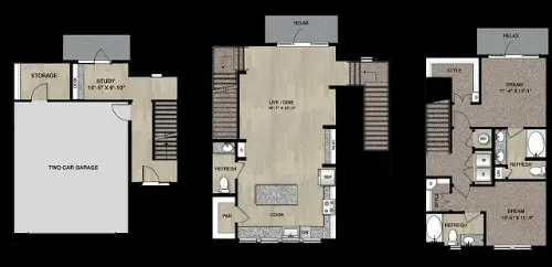 Paloma Village Fort Worth FloorPlan 32