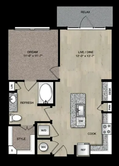 Paloma Village Fort Worth FloorPlan 7