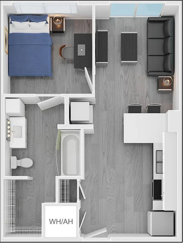 Park Place at Arlington Apartment Floorplan 3