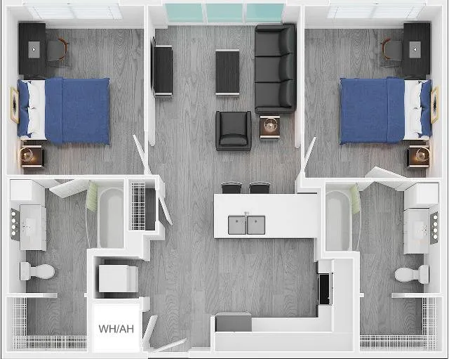 Park Place at Arlington Apartment Floorplan 5