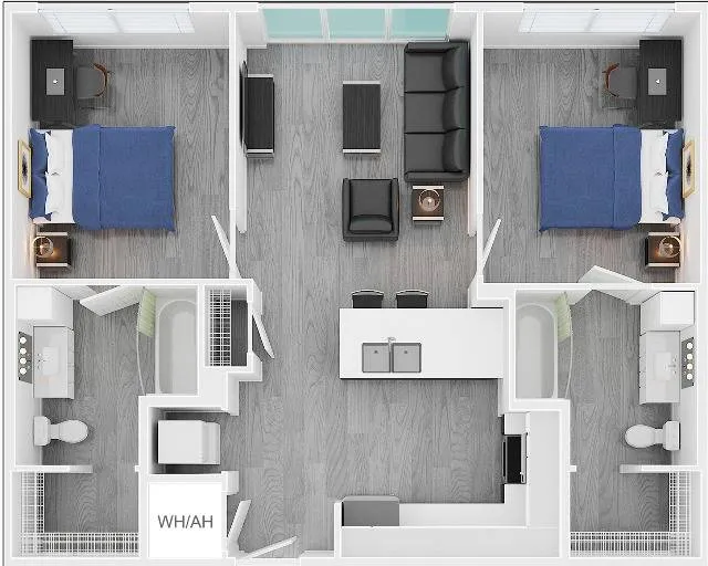 Park Place at Arlington Apartment Floorplan 6