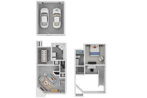 Park at Ashford Arlington floor plan 3