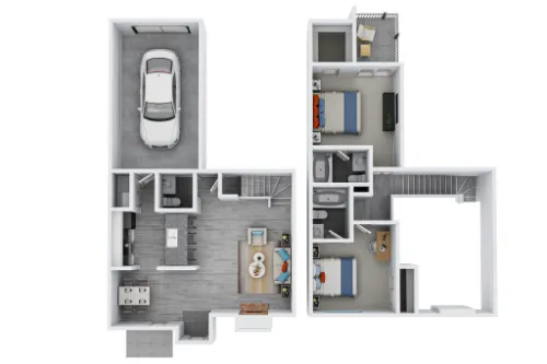 Park at Ashford Arlington floor plan 5