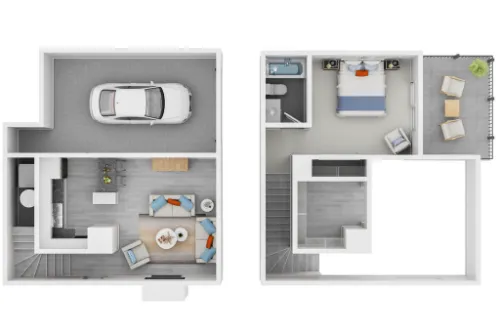 Park at Ashford Arlington floor plan 5