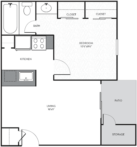 Parks at Treepoint Arlington Floorplan 2