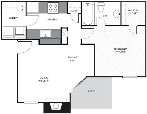Parks at Treepoint Arlington Floorplan 3