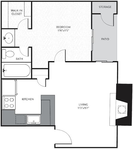 Parks at Treepoint Arlington Floorplan 4