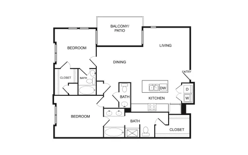 Parkside So7 Fort Worth Floorplan 35