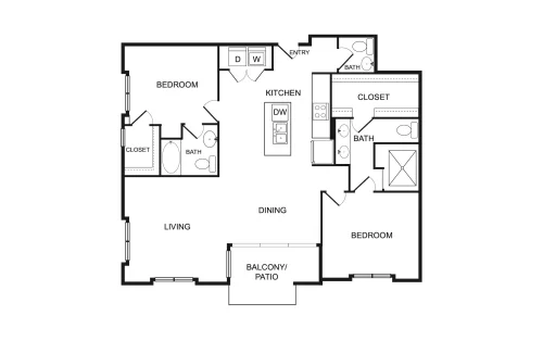 Parkside So7 Fort Worth Floorplan 39