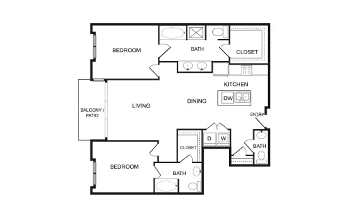 Parkside So7 Fort Worth Floorplan 42