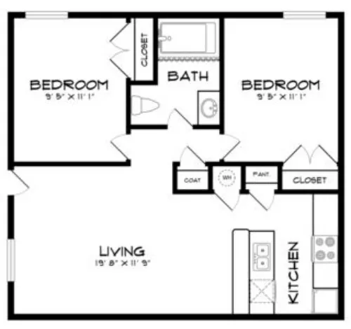 Parkwood Square Estates Arlington FloorPlan 2