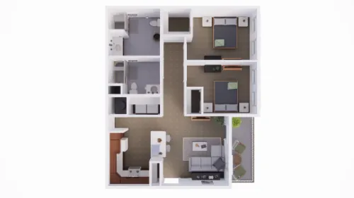 Pebblebrook Parkside Denton FloorPlan 2