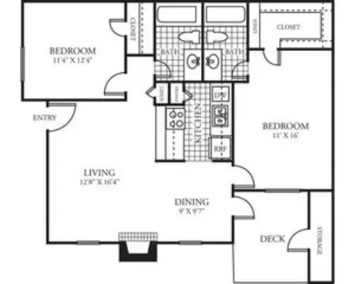 Post Oak Place Euless FloorPlan 13