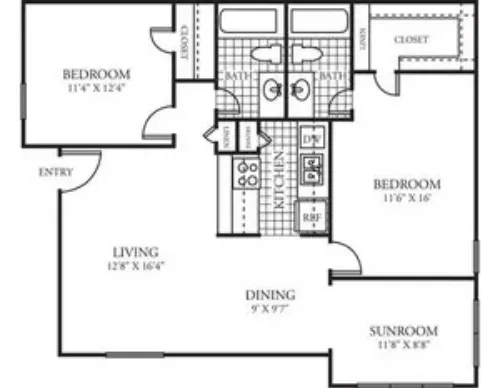 Post Oak Place Euless FloorPlan 15