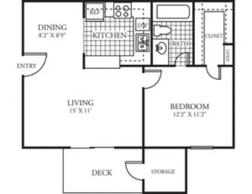 Post Oak Place Euless FloorPlan 4