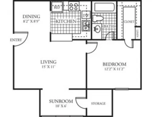 Post Oak Place Euless FloorPlan 5
