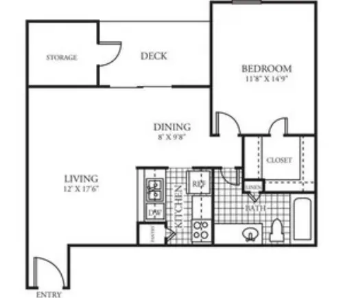 Post Oak Place Euless FloorPlan 7