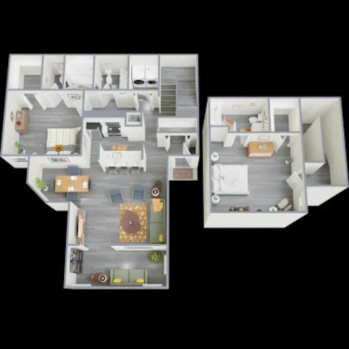 Prescott Park Apartment Homes Fort Worth FloorPlan 7