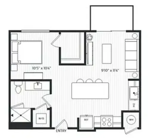 Railyard Modern Living Denton FloorPlan 2