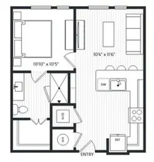 Railyard Modern Living Denton FloorPlan 4