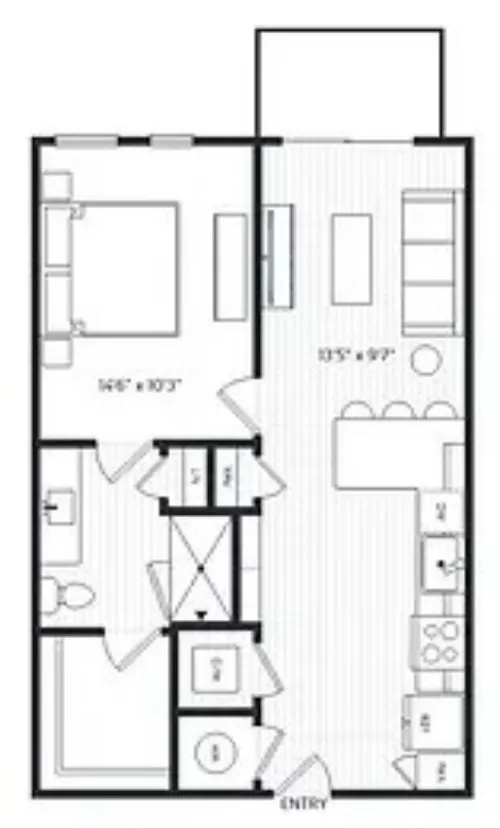 Railyard Modern Living Denton FloorPlan 5