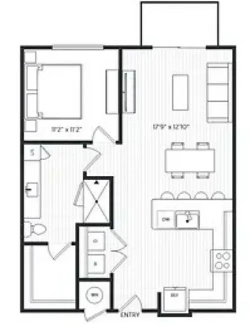 Railyard Modern Living Denton FloorPlan 8