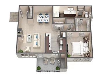 Ranch Three0Five Arlington Floorplan 3